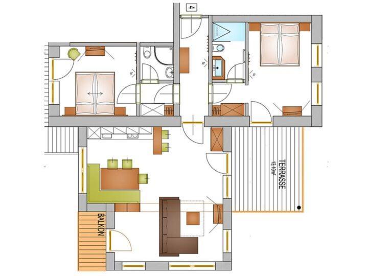 Appartement Schwab Ski In & Out Schladming Buitenkant foto